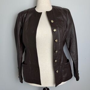 Vintage Leather Jacket by Moda Spiegel